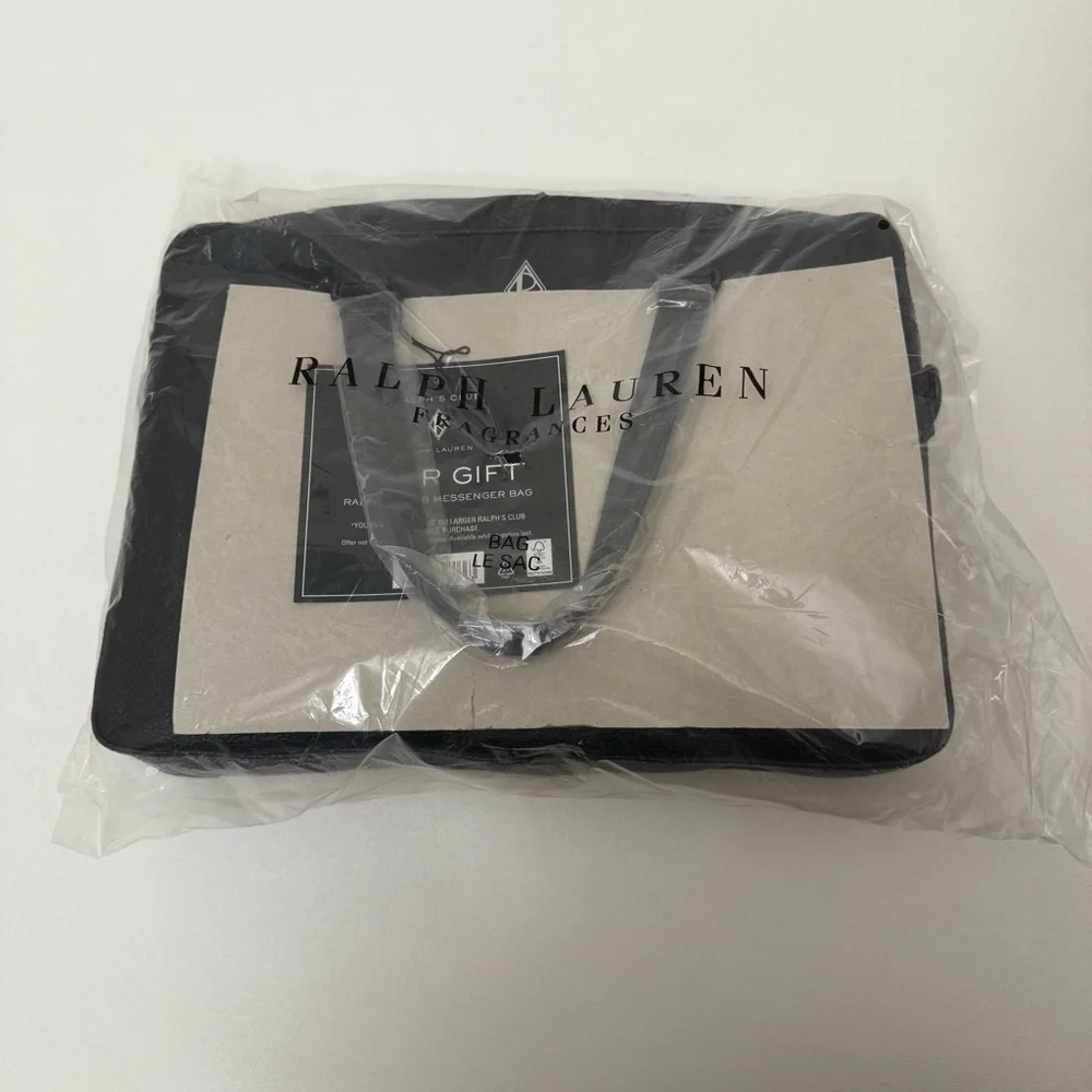 Ralph Lauren Messenger Bag Professional Laptop CarryOn Work Bag Briefcase Travel